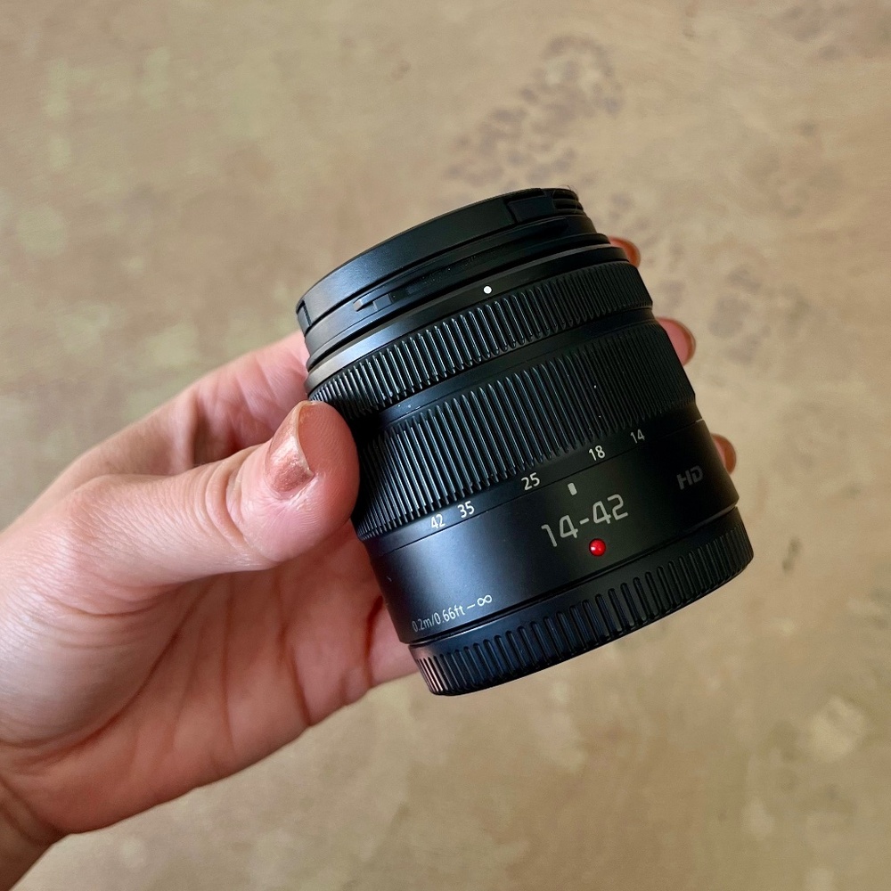 Lumix G Vario 14–42mm f/3.5–5.6 lens